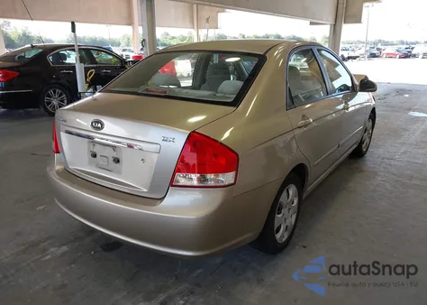 2007 Kia Spectra Ex from USA, damaged, VIN KNAFE121475475524